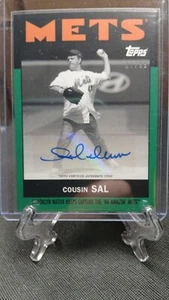 2021 Topps Once Upon A Time In Queens Cousin Sal Green Autograph 01/99 24-A Mets - Picture 1 of 2