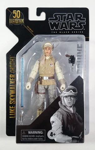 Star Wars TBS Luke Skywalker (Hoth) 50th Anniversary  Hasbro action figure  New Cover
