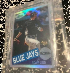 2007 eTopps ADAM LIND In Hand Baseball Card TORONTO Blue Jays ROOKIE RC 667 /749 - Picture 1 of 1