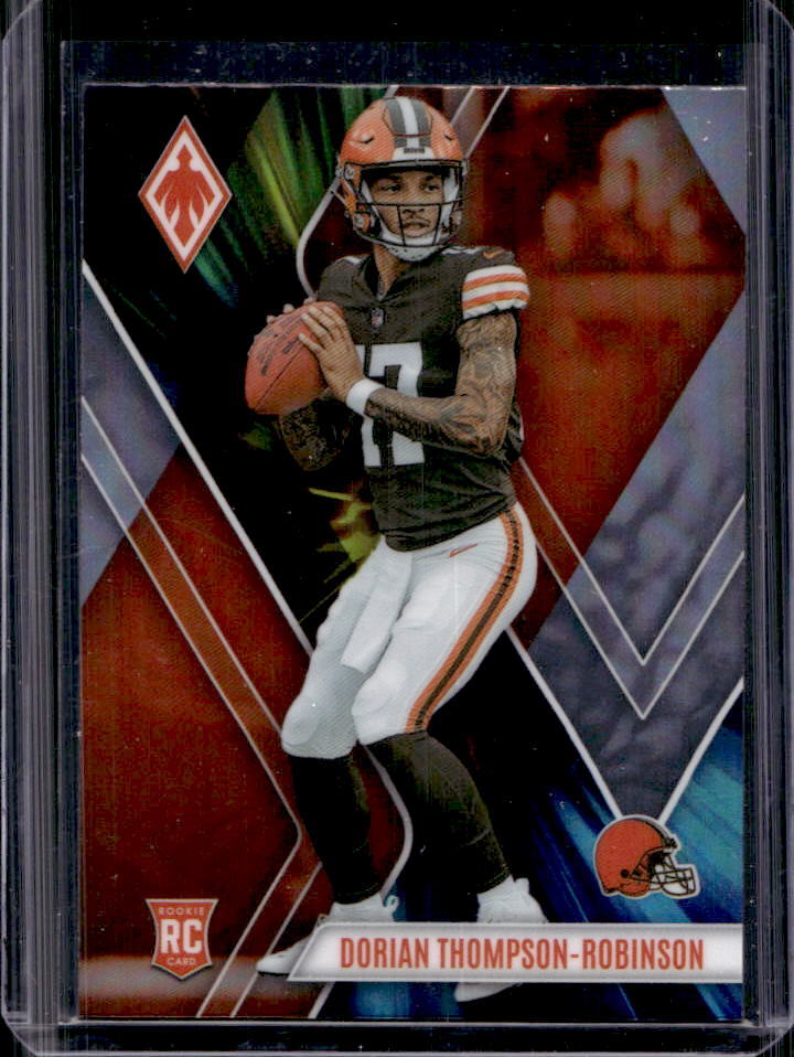 2023 Phoenix Dorian Thompson-Robinson Color Burst Rookie RC #124 Browns