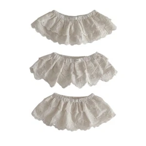 Tulle Skirt Baby Girl Clothes Cotton Costume Infant Kid Pleated Tulle Tutu Skirt - Picture 1 of 13
