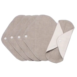 Almohadillas sanitarias reorgánicas reutilizables almohadillas para incontinencia para mujer, hechas en Japón - Imagen 1 de 9