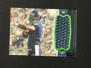 2012 TOPPS FOOTBALL RUSSELL WILSON RJR-RW ROOKIE PATCH CARD SSP RARE HTF - Picture 1 of 2