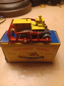 Moko Matchbox No.18A Caterpillar Bulldozer 1958 Mint,In B box all original,N.O.S - Picture 1 of 4