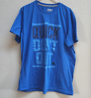 Adidas Shirt Herren XL Climalite Performance Go-To T-Shirt Erwachsene blau schnell nicht aufhören