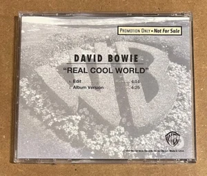 David Bowie - Real Cool World RARE promo radio only CD single w/ exclusive edit - Imagen 1 de 2