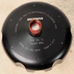 Beckman 55 Ti 6-Sitzer Schwenkeimer Zentrifugenrotor KEINE EIMER sehr schön - Bild 1 von 4