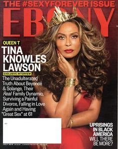 EBONY Magazine July 2015 Tina Knowles Lawson Tennis Stars Young Black Hollywood - Picture 1 of 3