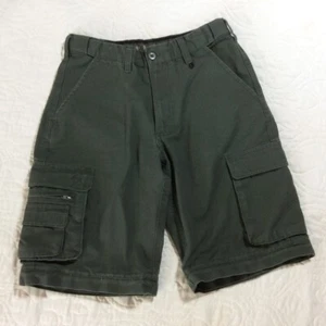 BSA Boy Scouts of America Uniform Shorts Green Cargo Adj Waist No Legs Sz 12 - Picture 1 of 9