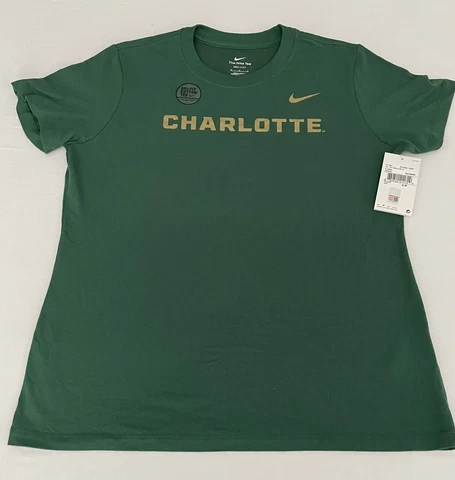 NWT University of North Carolina Charlotte UNC 49ers SS Shirt Nike Small 0723 Cover