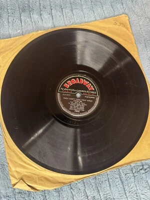 Disque 78 Tours THEY CAN'T TAKE THAT AWAY / BEGINNER'S LUCK / 7855 - Photo 1/2