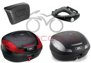 GIVI BAULETTO VALIGIA E470 N / NT + PIASTRA SR5105M BMW C 600 SPORT 2012-2014 - Imagen 1 de 1