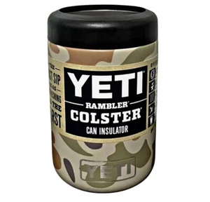 Yeti Brandneu Selten OG TAN DUCK CAMO 12 Oz Colster Dose Koozie / Schneller Versand! - Bild 1 von 5