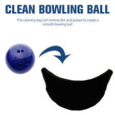 3 In 1 Bowling Wipe Bag Polyester Bowling Ball Cleaning Bag Sports Accessories