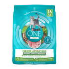 Purina ONE Plus Indoor Advantage Dry Cat Food, High Protein Natural Turkey 16 lb