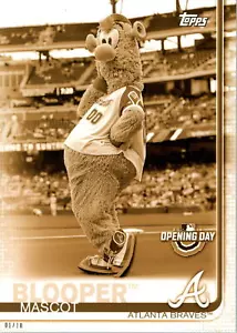 Topps Opening Day 2019 5x7 Mascots Gold tú eliges #d 01/10 - Imagen 1 de 51
