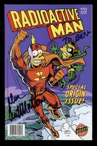 Dan Castellaneta signierter Simpsons Comic #711 radioaktiver Mann Homer Simpson - Bild 1 von 2