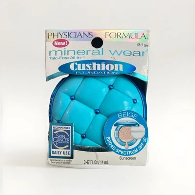 PHYSICIANS FORMULA Mineral Wear Cushion Foundation #6817-Beige. READ - Image 1 of 3