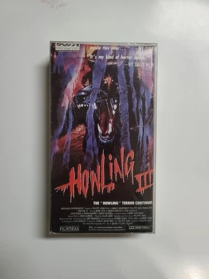 Howling III VHS Cult Horror, Vista Home Entertainment Horror - Image 1 of 4