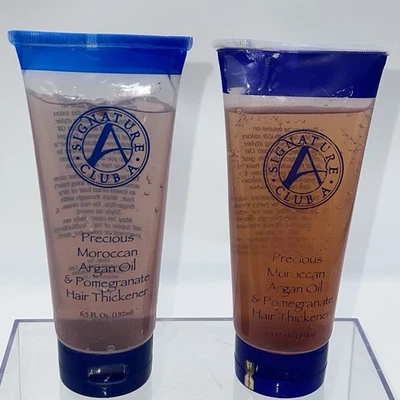2- Signature Club A Precious Moroccan Argan Oil Daily Pomegranate Hair Thickener - Image 1 of 4