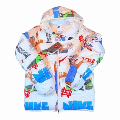 Chaqueta acolchada Nike Storm-Fit Bold School Windrunner para hombre talla mediana FZ2288 133 nueva Foto 1 de 4