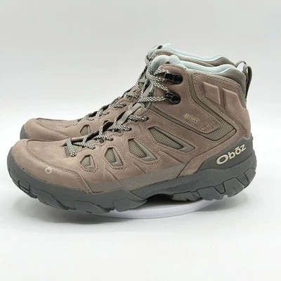 Туристические водонепроницаемые ботинки OBOZ Sawtooth X Mid B-Dry 9,5 женские Rockfall 24002 новые в коробке - Изображение 1 из 4