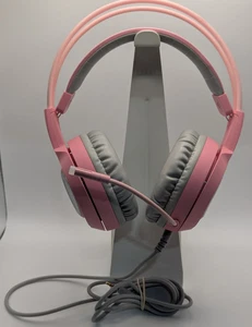Auriculares estéreo para juegos SOMIC con micrófono PS4, PS5, Xbox One, PC, móvil rosa G951s - Imagen 1 de 12