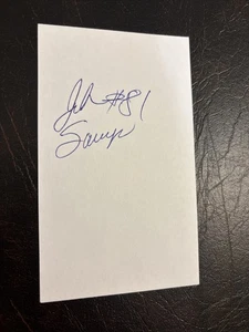 John Sawyer (Southern Miss) ‘75 Oilers, Seahawks, Redskins & Broncos - Picture 1 of 1