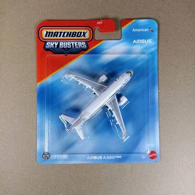 Matchbox Sky Busters 2025 Airbus A320 neo - American Airlines - Diecast  - Image 1 of 2
