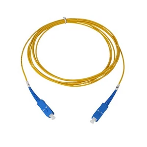 Câble patch fibre optique BlueOptics Simplex SC-UPC/SC-UPC monomode - Photo 1/36