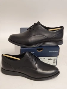 Cole Haan Womens Original Grand Plain Oxford Shoes Black/Black Size 8 B US NEW - Picture 1 of 8