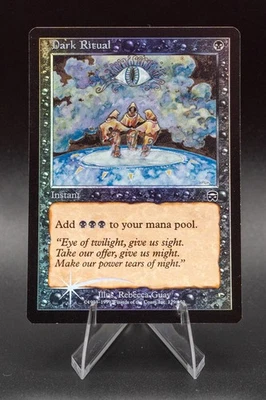 Dark Ritual: 1999 Maigc the Gathering - Mercadian Masques Foil - Image 1 of 2