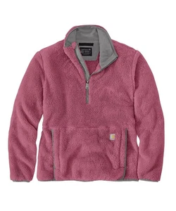 Carhartt Women's SMALL (4-6) Fleece Pullover Loose Fit Huckleberry OJ6470-W - Picture 1 of 6