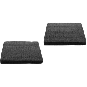 Bloques de relleno de espuma de 2 piezas material de embalaje para inserto de despliegue cuadrado - Imagen 1 de 12