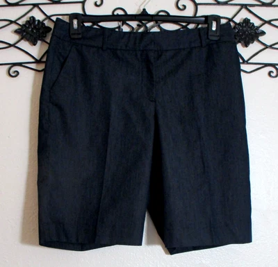Talbots Bermuda Shorts Size 10 Blue Pockets Casual - Image 1 of 4
