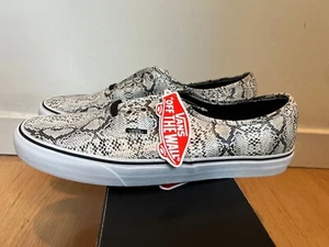 2013 Vans Authentic Snake Silver Supreme Team size 13 - Picture 1 of 8