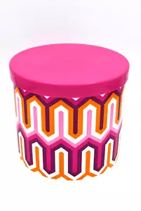 Contenedor de almacenamiento de papel higiénico Jonathan Adler Cottonelle rosa - Imagen 1 de 2