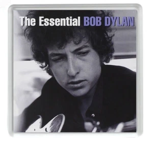 Bob Dylan Set Of 4 Classic Album Cover Reproduction , Acrylic Coaster 100x100mm - Picture 1 of 4