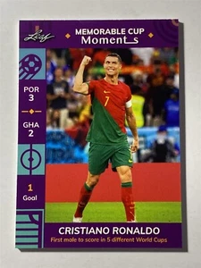 Christian Ronaldo 2022 Blatt exklusive unvergessliche Tasse Momente #MCB4 #d/204 (Z2)-5 - Bild 1 von 2