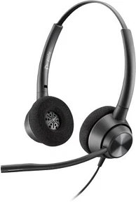 Auriculares estéreo Plantronics Poly EncorePro 320 - QD - negros - Imagen 1 de 1