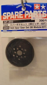 Tamiya #SP-893 , #50893 TA04 Spur Gear 83 Tooth NIB - Picture 1 of 1