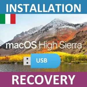 PEN DRIVE MAC OSX BOOTFÄHIGE WIEDERHERSTELLUNG OS High Sierra OSX 10.13 - Bild 1 von 1
