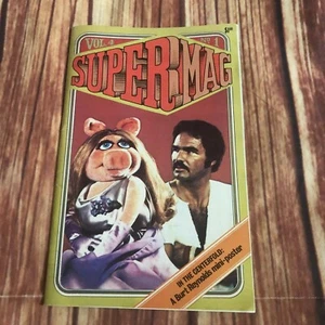 *Vintage 1979 SUPERMAG Magazine Vol. 4 No. 1 Burt Reynolds, Miss Piggy Muppets - Picture 1 of 4