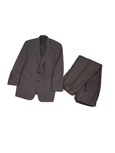 Corneliani Men's Gray Striped Wool/Cashmere Suit 44R 38X31 (S9) - Picture 1 of 10
