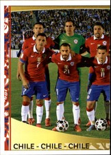 2016 Panini Copa America Centenario Stickers #327 Chile Team