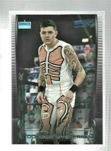 Dominik Mysterio 2021 WWE Undisputed Base Set Base Card Smack Down #36