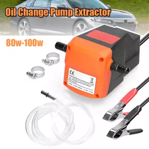 Portable Oil Change Pump Extractor Oil Diesel Fluid Transfer Pump 80W 12V S2E1 - Bild 1 von 7