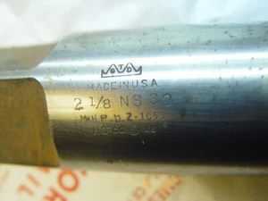 NOS Vintage GTD Greenfield 2-1/8" - 32 UNS Schnellarbeitsstahl Stecker Gewindebohrer - Packung mit 1 - Bild 1 von 6