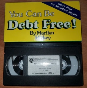 You Can Be Debt Free By Marilyn Hickey VHS Tape - God's Plan For Abundant Supply - Picture 1 of 6