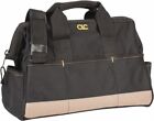 Clc 22 Pocket Black & Khaki Polyester Tool Bag 16" Wide X 8-1/2" Deep X 10" High